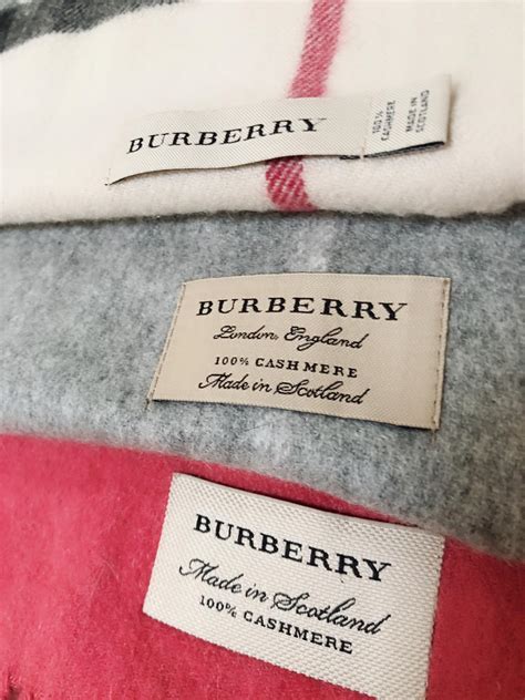 rip off burberry scarf|genuine burberry label.